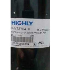 COMPRESSOR HITACHI 30000 BTUS 220V R22 HIGHLY SHV73YC4-U ACJ CAP 50