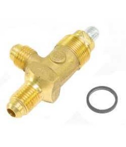 VALVULA DE SERVIÇO CARRIER COND 38ABA3002265 50BWF362236 FINAL E D 1/4 X 1/4 SAE