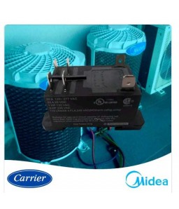 RELE CONDENSADORA 230 V 30 A 3HP 240 VAC 1 HP 120 VAC IC 9181 RPF2AP7 MIDEA