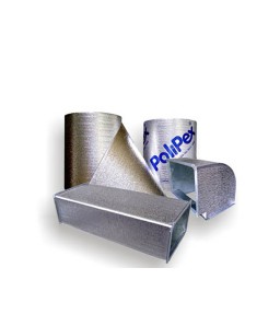 MANTA POLIPEX DUCT  8MM X 1000 MM X50MTS METALIZADA S/ADESIVO (ROLO 50 M MANTA POLIPEX DUCT  8MM X 1000 MM X50MTS METALIZADA S/ADESIVO (ROLO 50 M