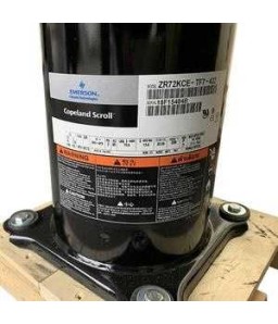 COMPRESSOR COPELAND SCROLL ZR72KC-TF7-522 7 TR BTUS  380 V TRIF HLD25347A