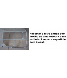 FILTRO TELA NYLON ELETROSTATICA SPLIT 1,20 X 1,00 MT PARA FILTRO DE SPLIT E ACJ FILTRO TELA NYLON ELETROSTATICA SPLIT 1,20 X 1,00 MT PARA FILTRO DE SPLIT E ACJ