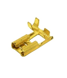TERMINAL BANDEIRA FEMEA S/ TRAVA 6,3MM