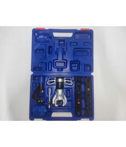 KIT FLANGEADOR EXCENTRICO C/CATRACA 3/16 A 3/4 C/ CORTADOR, ESCAREADOR E MALETA