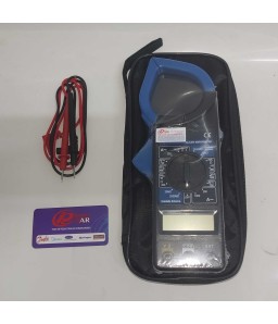ALICATE AMPERIMETRO DIGITAL DT266 (COM TERMOMETRO)