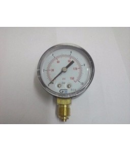 MANOMETRO RETO 52 MM 1/2 BSP 0 A 150 PSI (IMB)