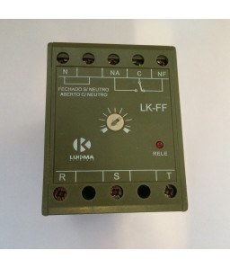 RELE LUKMAN FALTA DE FASE LIG S/NEUTRO LK-FF 380 V CE (TEL)