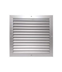 GRELHA DE RETORNO COM ALETAS FIXAS 600 X 490