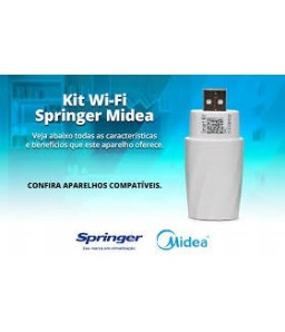 KIT MODULO WIFI MIDEA INVERTER MBCA MBQA (TODAS AS CAPACIDADES) KIT MODULO WIFI MIDEA INVERTER MBCA MBQA (TODAS AS CAPACIDADES)