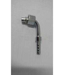 CONEXAO AUTO 90° FEMEA 8MM R134A O'RING S/ CLIP
